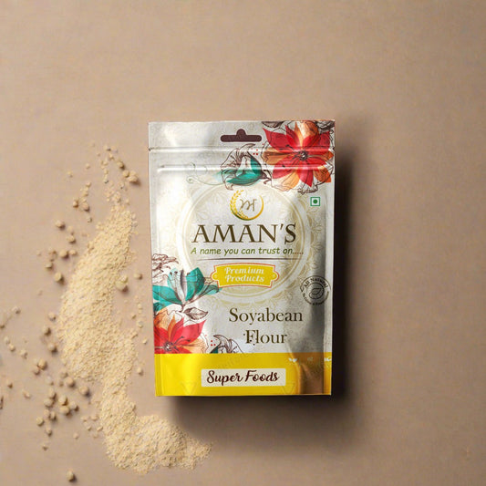 Aman Soyabean Flour/Soy Flour.